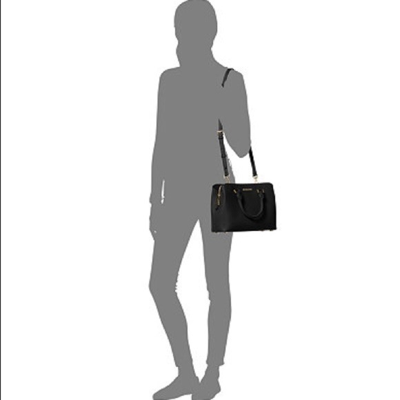 Michael Kors Saffiano Savannah Medium Satchel - Picture 5 of 10